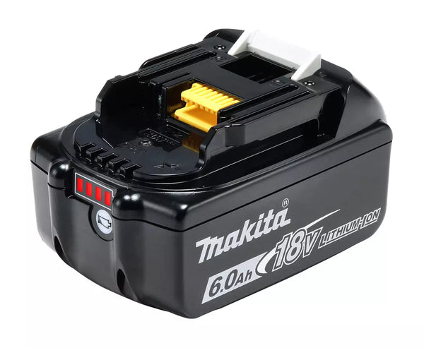 Batterie pour outil sans fil 18V 6Ah Li-ion LXT BL1860B avec indicateur de charge - MAKITA - 197422-4