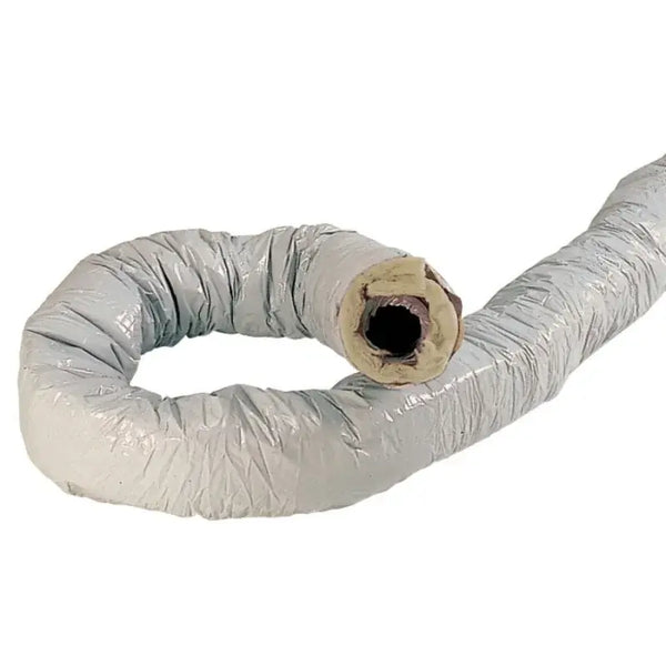 Conduit souple T162 CR PVC calorifuge - Longueur 6 m diamètre 160 mm - ATLANTIC - 423142