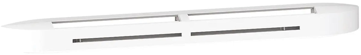 Entrée d'air hygro compacte 5/45 + grille façade atténuation 34dB blanc - ATLANTIC - 526602