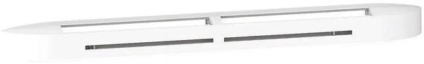 Entrée d'air hygro compacte 5/45 + grille façade atténuation 34dB blanc - ATLANTIC - 526602