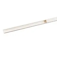 MOULURE KEVA 22MMX12MM-FOND+COUVERCLE-1 COMPARTIMENT-LONGUEUR 2,10M-BLANC ARTIC