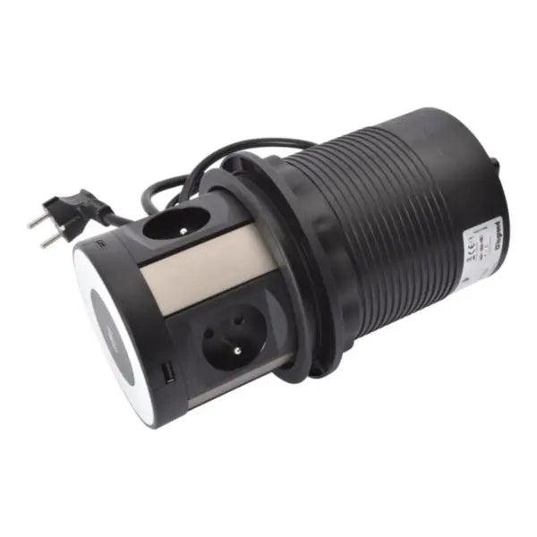 TOWER 120 INCARA Ø120MM 4X2P+T + 2 USB TYPE-A + 2 USB TYPE-C + INDUCTION
