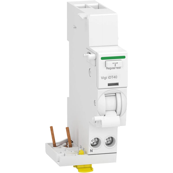 Acti9 iDT40 - Bloc diff Vigi Départ - 1P+N - 25A - 30mA - Type AC - SCHNEIDER ELECTRIC - A9Y62625