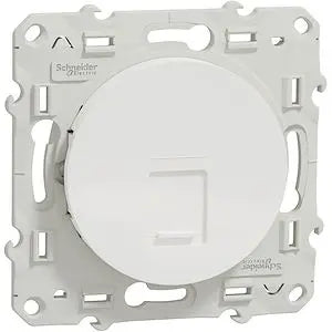 Odace - prise RJ45 - blanc - grade 1 (téléphone) cat. 5 UTP - SCHNEIDER ELECTRIC - S520471