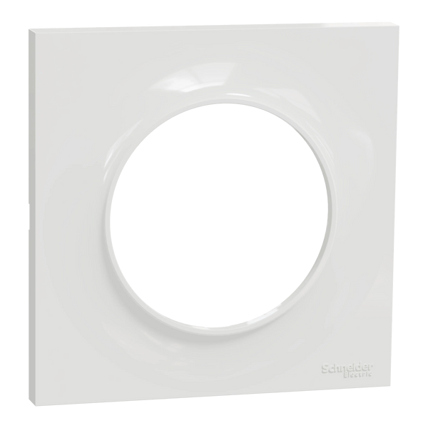 Odace Styl - plaque 1 poste blanc - SCHNEIDER ELECTRIC - S520702