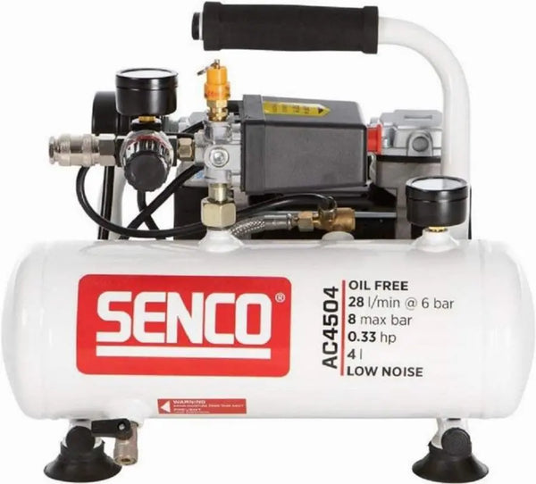 Compresseur d'air discret AC4504 sans huile 4L - SENCO - AFN0024