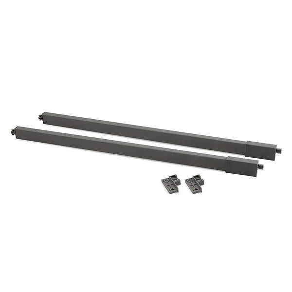 Jeu de réhausses pour coulisse vertex concept Gris anthracite 500mm - EMUCA - 3110535