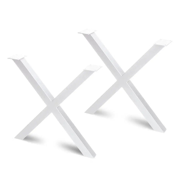 Lot 2 pieds de table cross 695x695 - EMUCA - 2040212