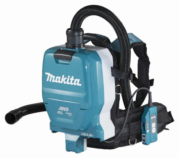 Aspirateur 36 V (2 x 18 V) Li-Ion 110 mbar sans batterie ni chargeur - MAKITA - DVC265ZXU