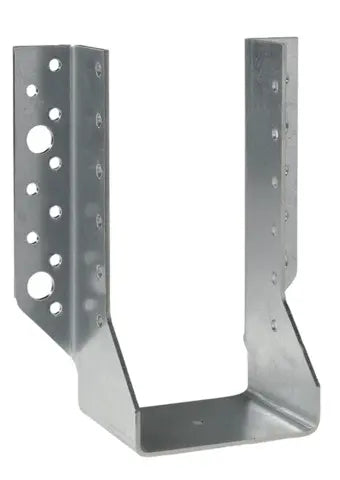 Sabot de charpente à ailes extérieures SIMPSON - T.380 x L.76 x H.152 mm - ép.2mm - SLE380/76/2