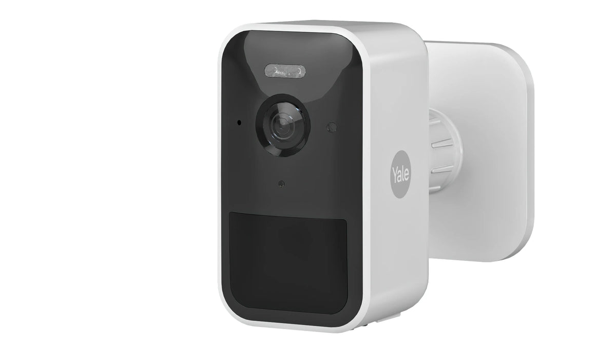 Caméra extérieure intelligente - Wi-Fi, batterie rechargeable - YALE - 547887