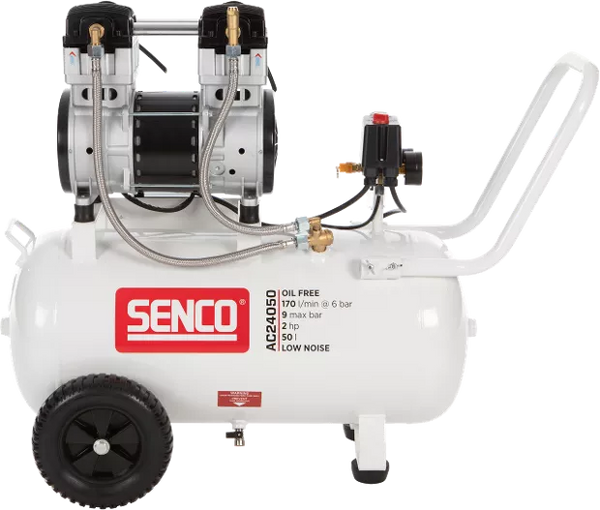 Senco AC24050 Compresseur - Silencieux - SENCO - 1500W - 9 bar - 50L - 240L/m - AFN0033