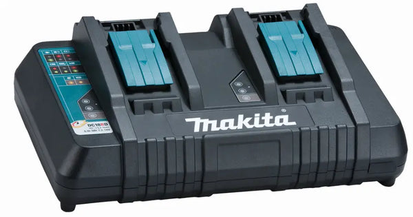 Chargeur double rapide 14.4V à 18V - DC18RD - MAKITA - 196933-6