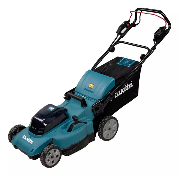 Tondeuse autotractée 48 cm 36V (2x18V) LXT - MAKITA - avec 2 batteries 18V 5.0Ah - chargeur double - DLM481CT2