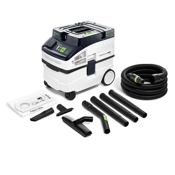 Aspirateur - CT 15 E-Set - cleantec - 1200 W - 230 V - 10 l - type L - FESTOOL - 578450
