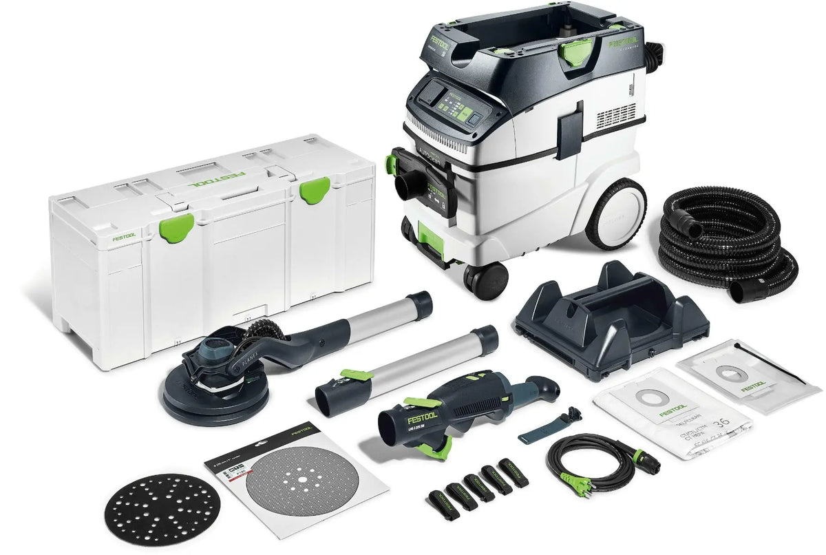 Kit ponceuse à bras et aspirateur LHS 2 225 EQI/CTM 36-Set PLANEX – FESTOOL – 578425
