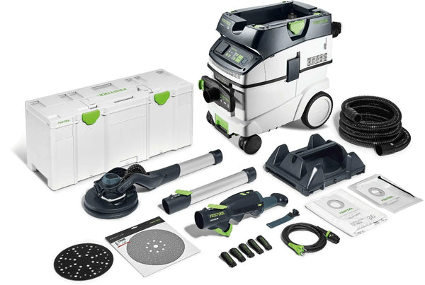 Kit ponceuse à bras et aspirateur LHS 2 225 EQI/CTM 36-Set PLANEX – FESTOOL – 578425