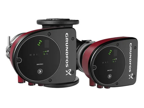 Deux circulateurs GRUNDFOS Magna 1 - 32-80 F 220 - 230 V - PN6/10 - 99221279
